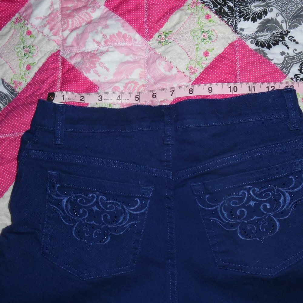 Gloria Vanderbilt Capri straight leg jeans